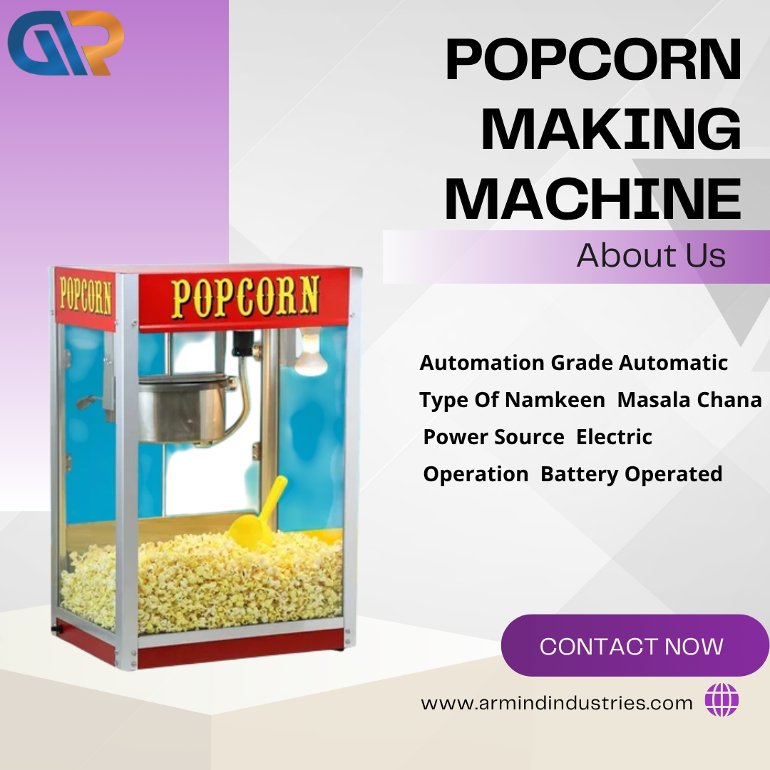 Best Popcorn Machine Price in India – Affordable & High-Quality Machines